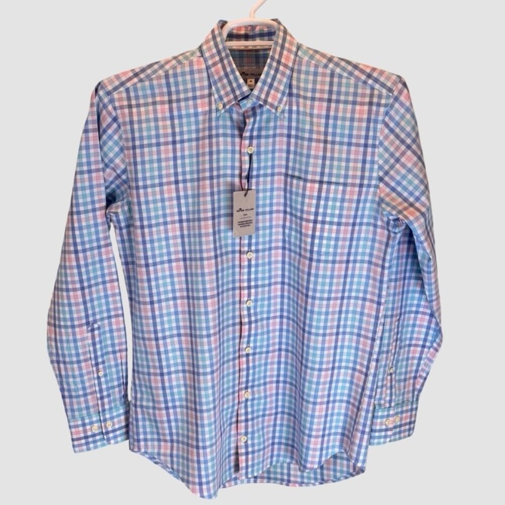 NWT Mens Peter Millar Crown Button-Down, Size M